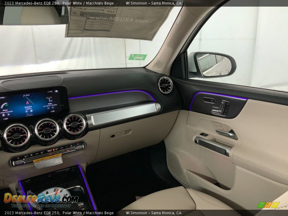 2023 Mercedes-Benz EQB 250 Polar White / Macchiato Beige Photo #14