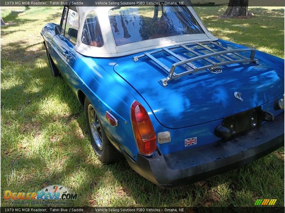 1979 MG MGB Roadster Tahiti Blue / Saddle Photo #15