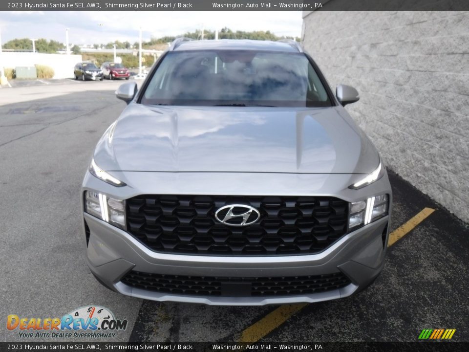 2023 Hyundai Santa Fe SEL AWD Shimmering Silver Pearl / Black Photo #4