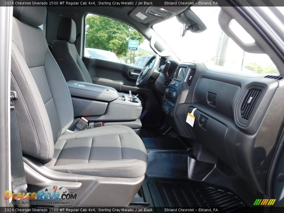 Front Seat of 2024 Chevrolet Silverado 1500 WT Regular Cab 4x4 Photo #34