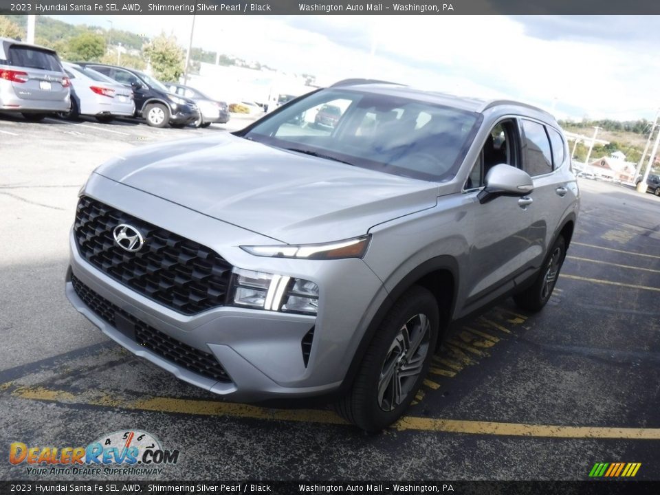 2023 Hyundai Santa Fe SEL AWD Shimmering Silver Pearl / Black Photo #5