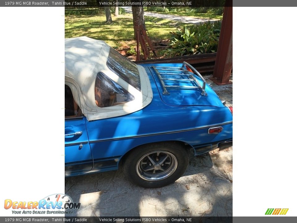 1979 MG MGB Roadster Tahiti Blue / Saddle Photo #17