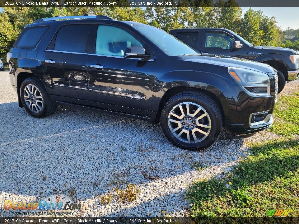 2013 GMC Acadia Denali AWD Carbon Black Metallic / Ebony Photo #1