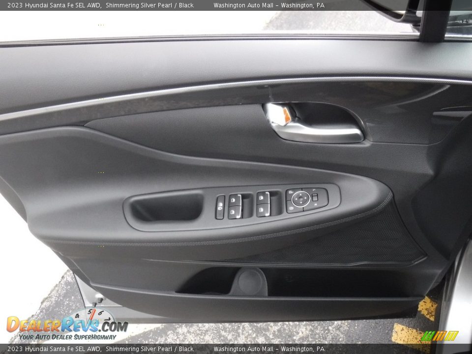 2023 Hyundai Santa Fe SEL AWD Shimmering Silver Pearl / Black Photo #8