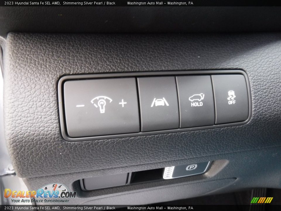 2023 Hyundai Santa Fe SEL AWD Shimmering Silver Pearl / Black Photo #9