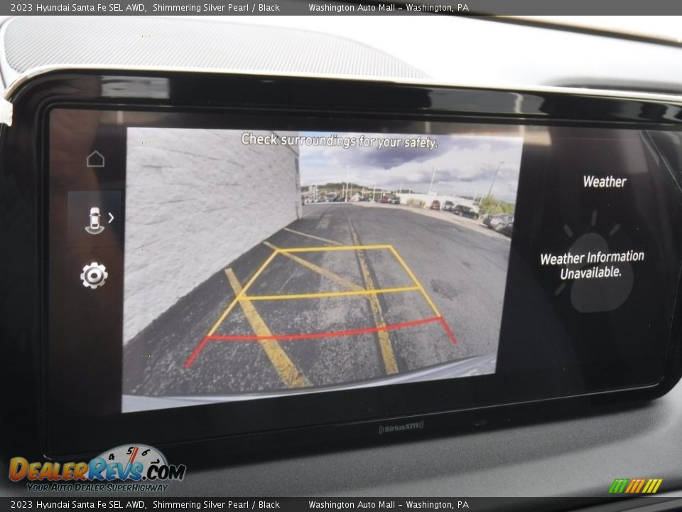 2023 Hyundai Santa Fe SEL AWD Shimmering Silver Pearl / Black Photo #15
