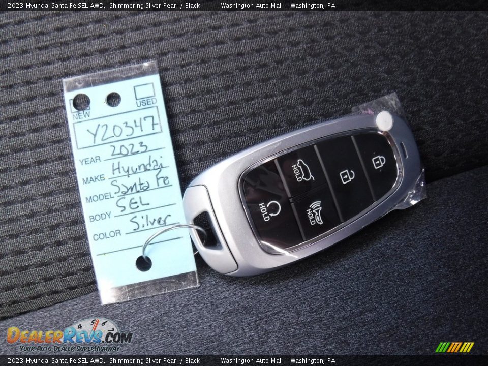 2023 Hyundai Santa Fe SEL AWD Shimmering Silver Pearl / Black Photo #27