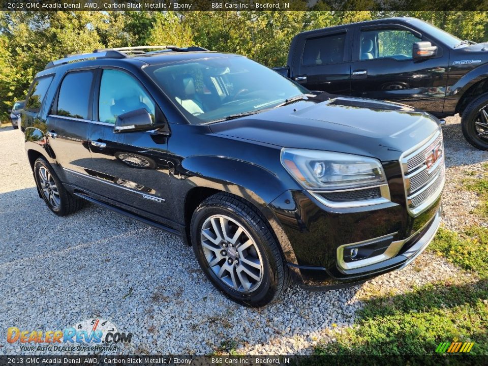 2013 GMC Acadia Denali AWD Carbon Black Metallic / Ebony Photo #29