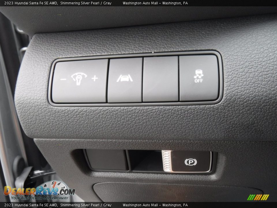 2023 Hyundai Santa Fe SE AWD Shimmering Silver Pearl / Gray Photo #12