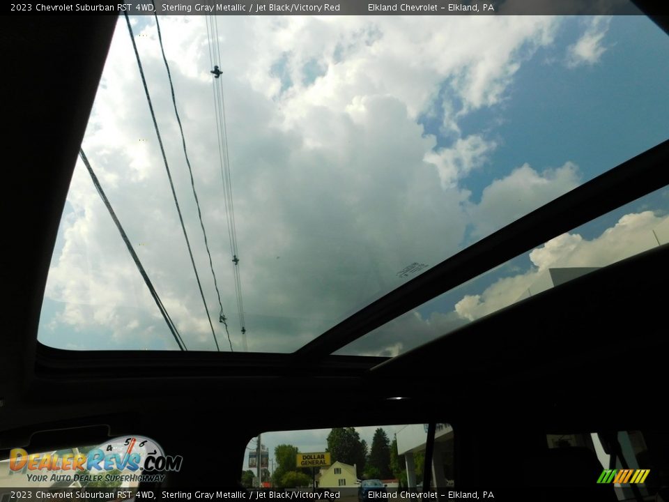 Sunroof of 2023 Chevrolet Suburban RST 4WD Photo #35