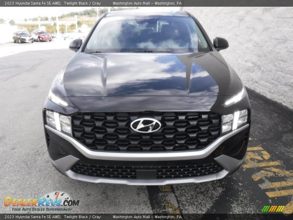 2023 Hyundai Santa Fe SE AWD Twilight Black / Gray Photo #4