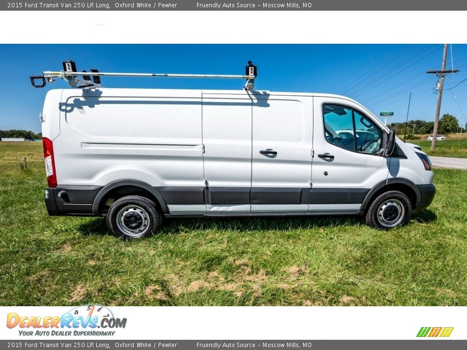 2015 Ford Transit Van 250 LR Long Oxford White / Pewter Photo #3