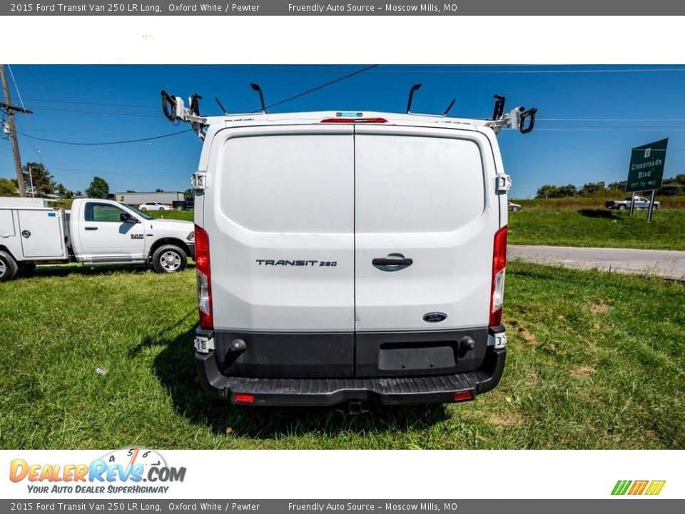 2015 Ford Transit Van 250 LR Long Oxford White / Pewter Photo #5