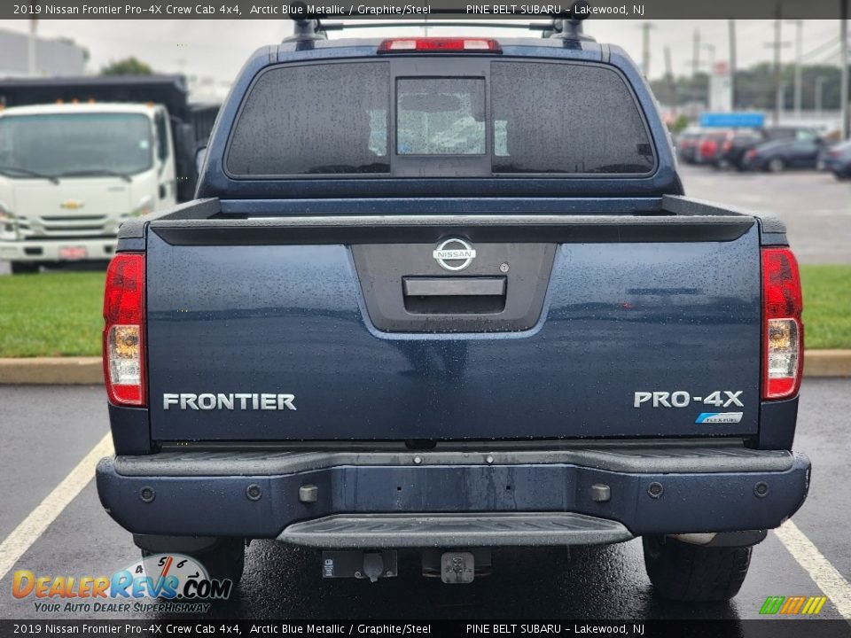 Arctic Blue Metallic 2019 Nissan Frontier Pro-4X Crew Cab 4x4 Photo #4