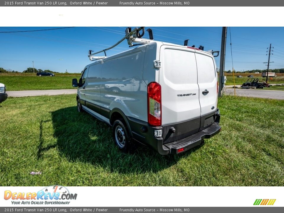 2015 Ford Transit Van 250 LR Long Oxford White / Pewter Photo #6