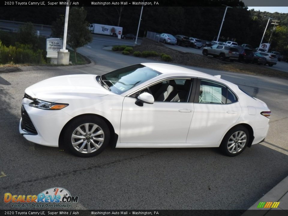 2020 Toyota Camry LE Super White / Ash Photo #13