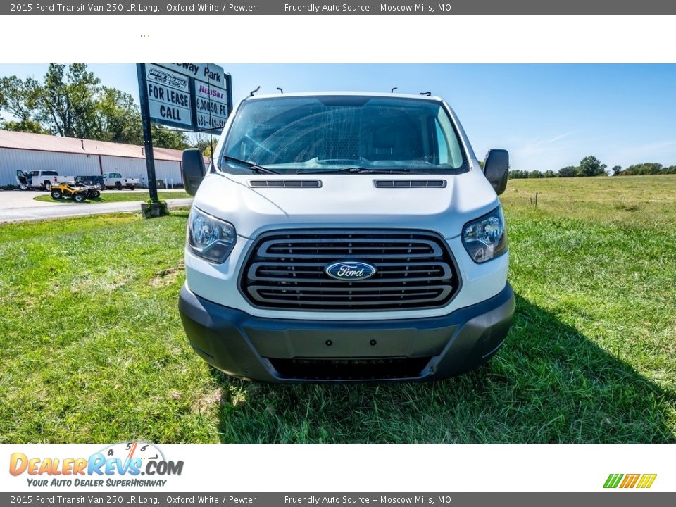 2015 Ford Transit Van 250 LR Long Oxford White / Pewter Photo #9