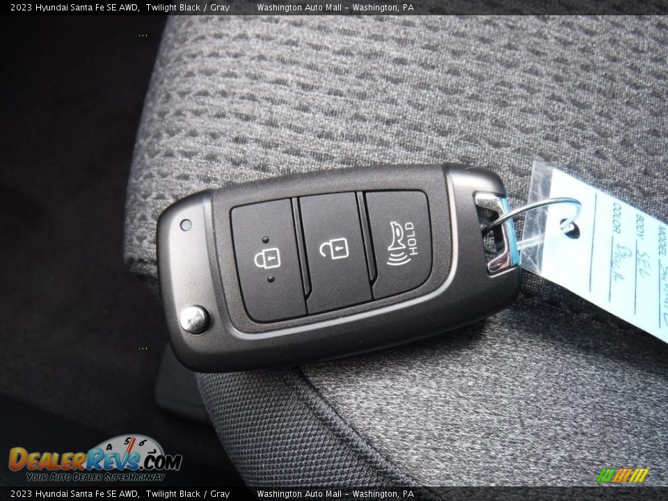 2023 Hyundai Santa Fe SE AWD Twilight Black / Gray Photo #26
