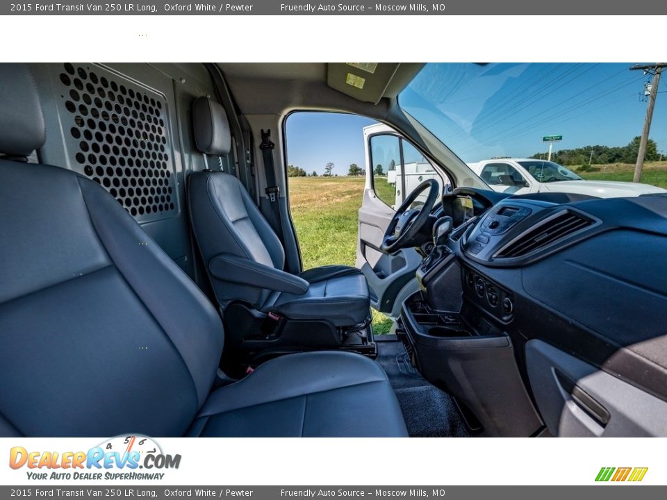 2015 Ford Transit Van 250 LR Long Oxford White / Pewter Photo #25