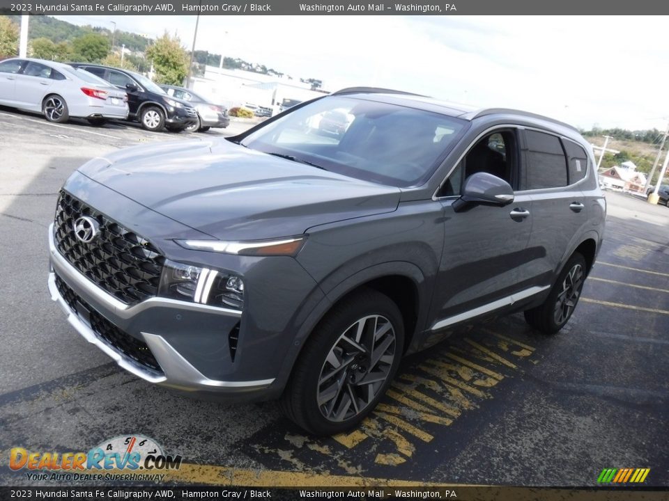 2023 Hyundai Santa Fe Calligraphy AWD Hampton Gray / Black Photo #6