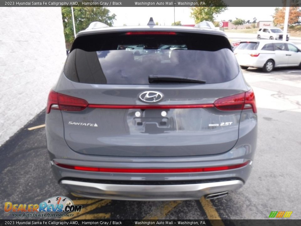 2023 Hyundai Santa Fe Calligraphy AWD Hampton Gray / Black Photo #7