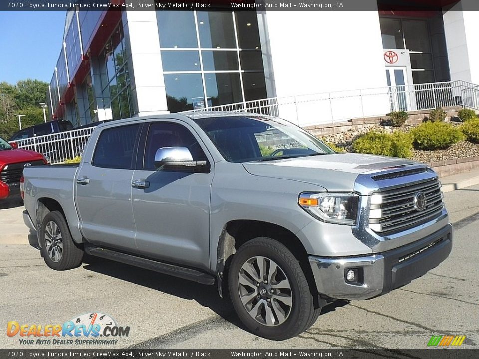 2020 Toyota Tundra Limited CrewMax 4x4 Silver Sky Metallic / Black Photo #1