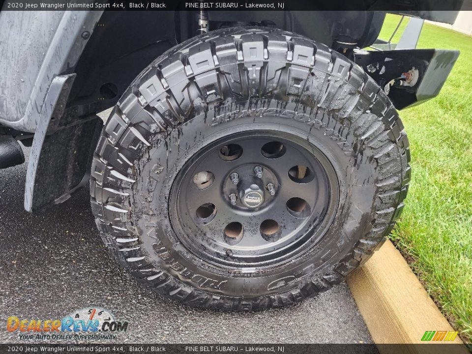 Custom Wheels of 2020 Jeep Wrangler Unlimited Sport 4x4 Photo #6
