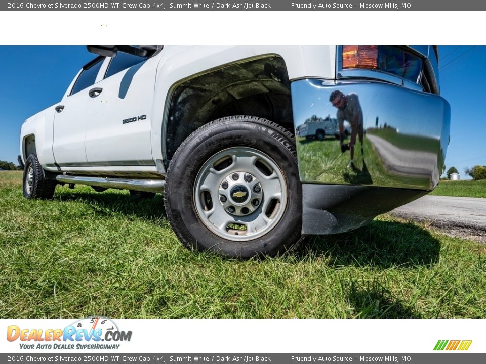 2016 Chevrolet Silverado 2500HD WT Crew Cab 4x4 Summit White / Dark Ash/Jet Black Photo #2