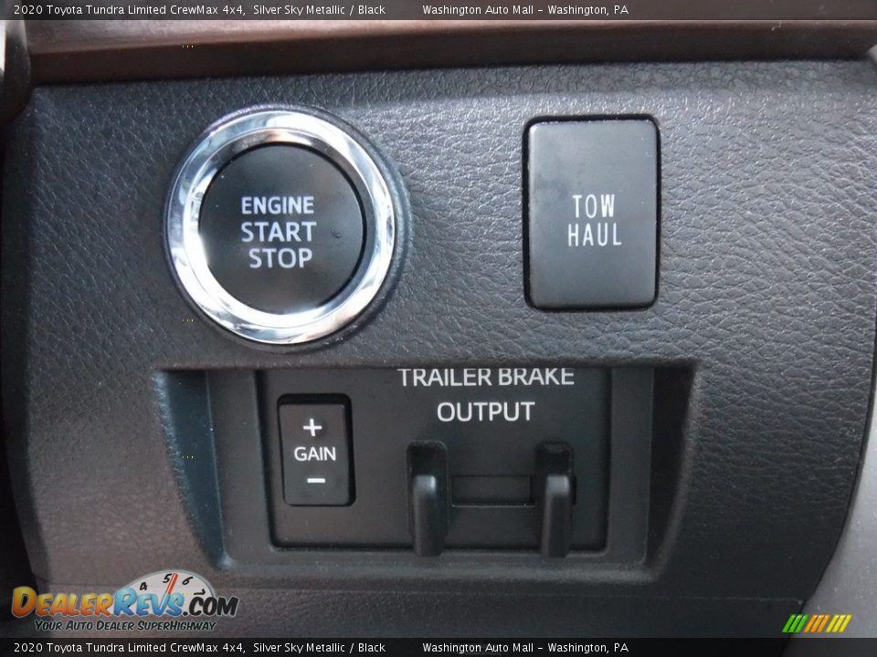 Controls of 2020 Toyota Tundra Limited CrewMax 4x4 Photo #4