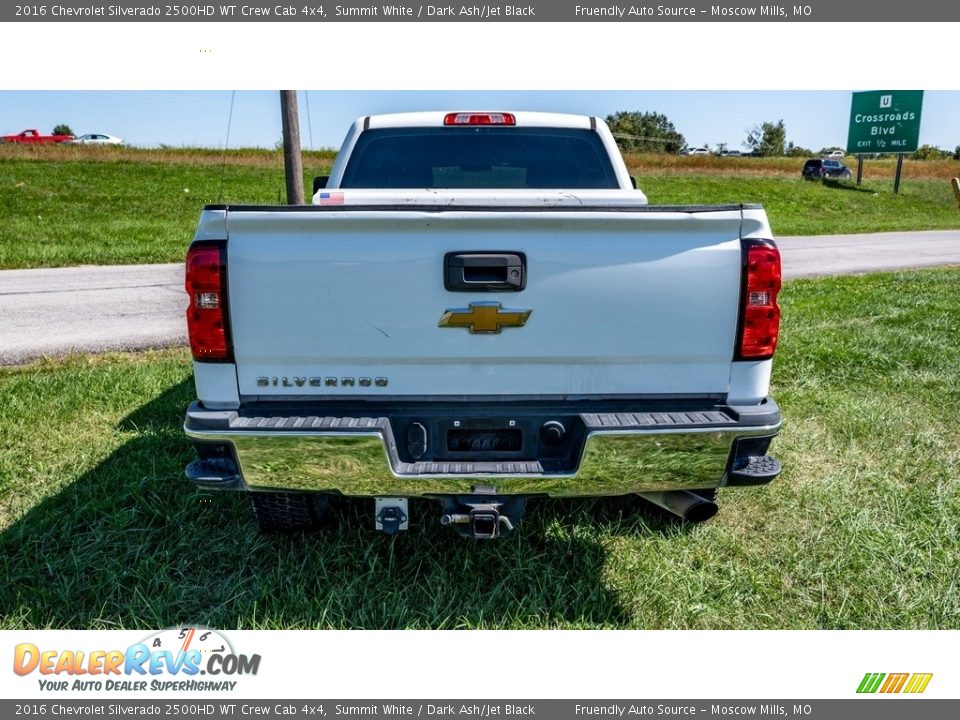 2016 Chevrolet Silverado 2500HD WT Crew Cab 4x4 Summit White / Dark Ash/Jet Black Photo #5