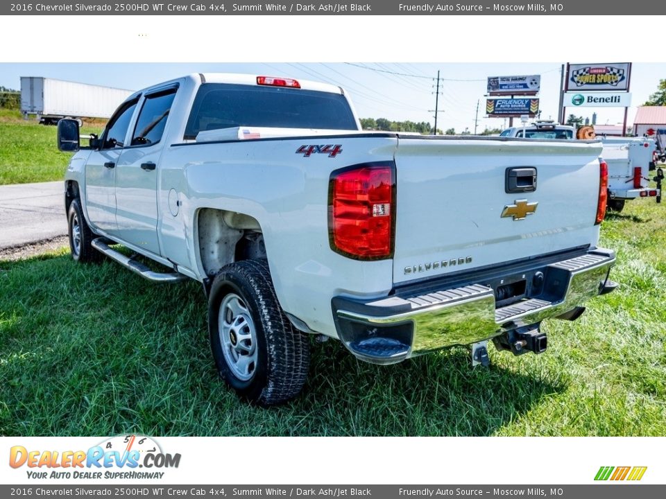 2016 Chevrolet Silverado 2500HD WT Crew Cab 4x4 Summit White / Dark Ash/Jet Black Photo #6