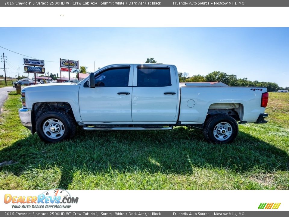 2016 Chevrolet Silverado 2500HD WT Crew Cab 4x4 Summit White / Dark Ash/Jet Black Photo #7