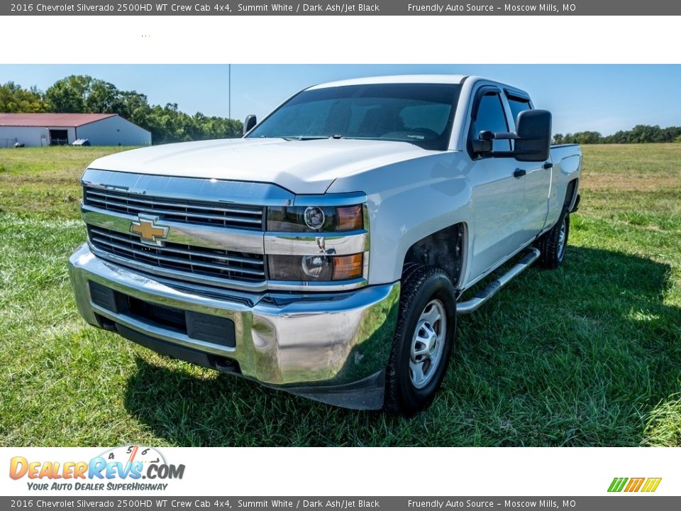 2016 Chevrolet Silverado 2500HD WT Crew Cab 4x4 Summit White / Dark Ash/Jet Black Photo #8