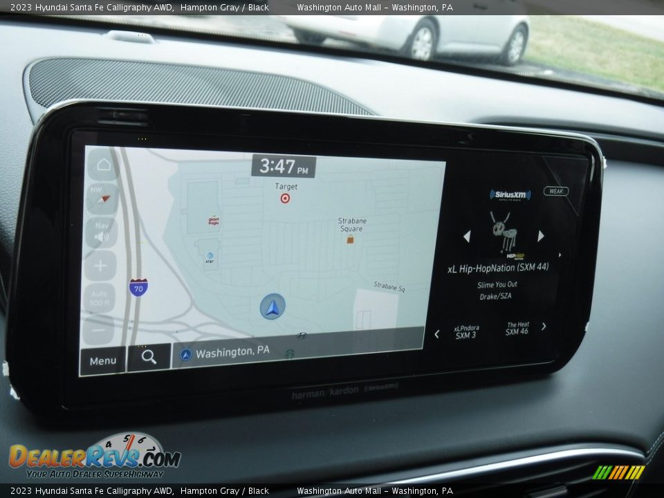 Navigation of 2023 Hyundai Santa Fe Calligraphy AWD Photo #21