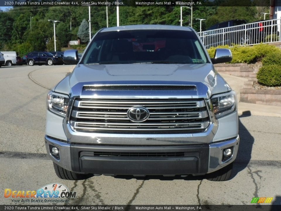 2020 Toyota Tundra Limited CrewMax 4x4 Silver Sky Metallic / Black Photo #17