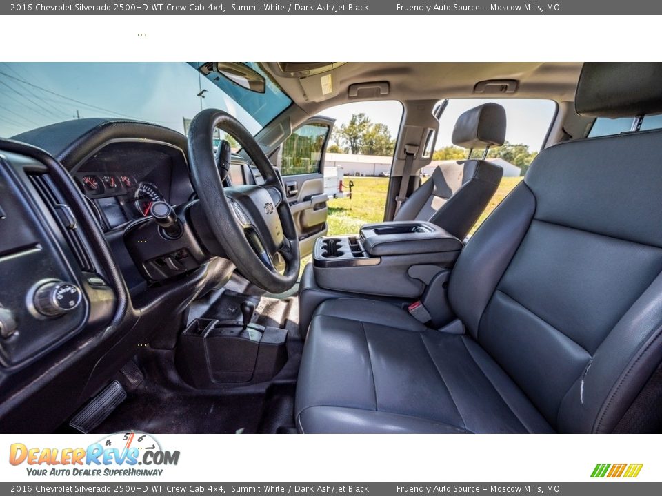 2016 Chevrolet Silverado 2500HD WT Crew Cab 4x4 Summit White / Dark Ash/Jet Black Photo #18