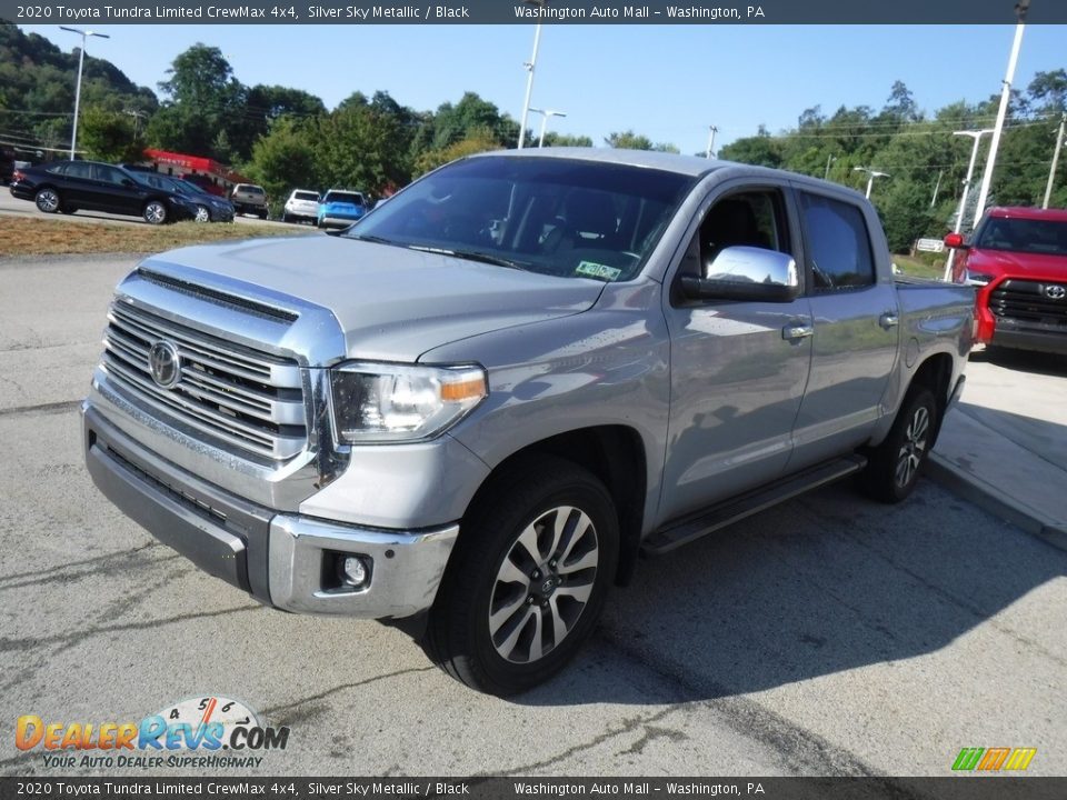 2020 Toyota Tundra Limited CrewMax 4x4 Silver Sky Metallic / Black Photo #18