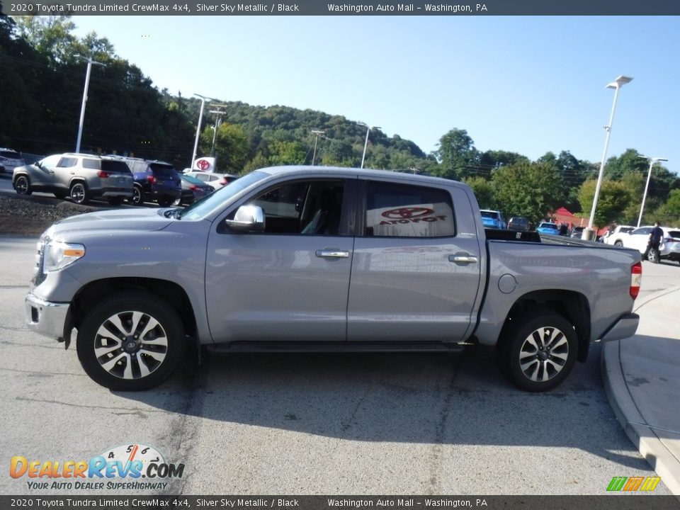 2020 Toyota Tundra Limited CrewMax 4x4 Silver Sky Metallic / Black Photo #19