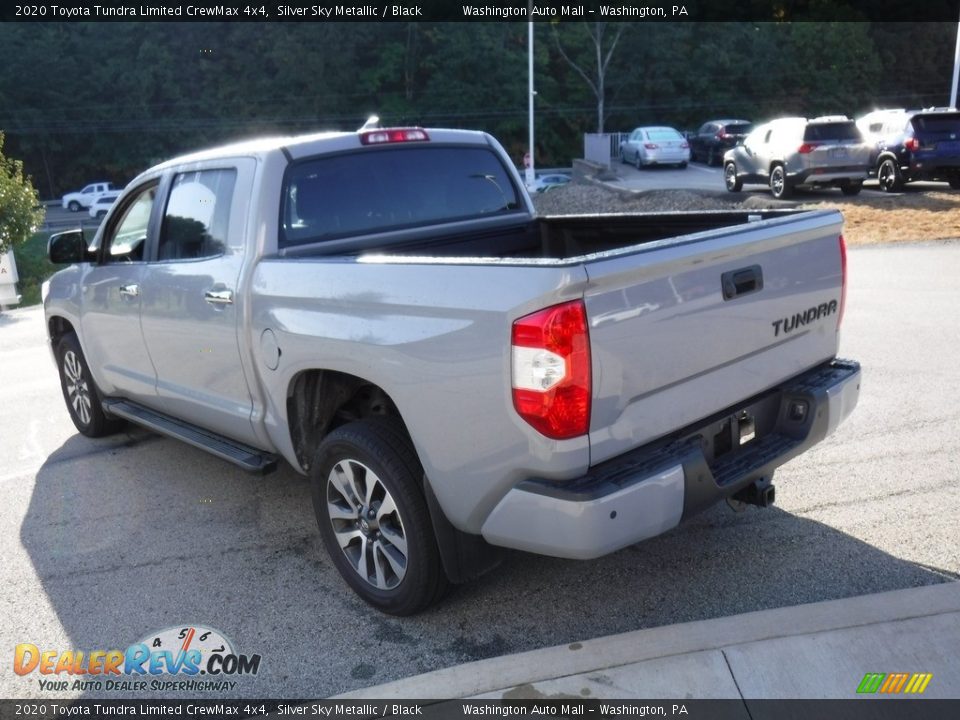 2020 Toyota Tundra Limited CrewMax 4x4 Silver Sky Metallic / Black Photo #20