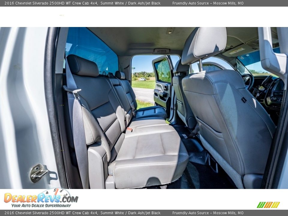2016 Chevrolet Silverado 2500HD WT Crew Cab 4x4 Summit White / Dark Ash/Jet Black Photo #22