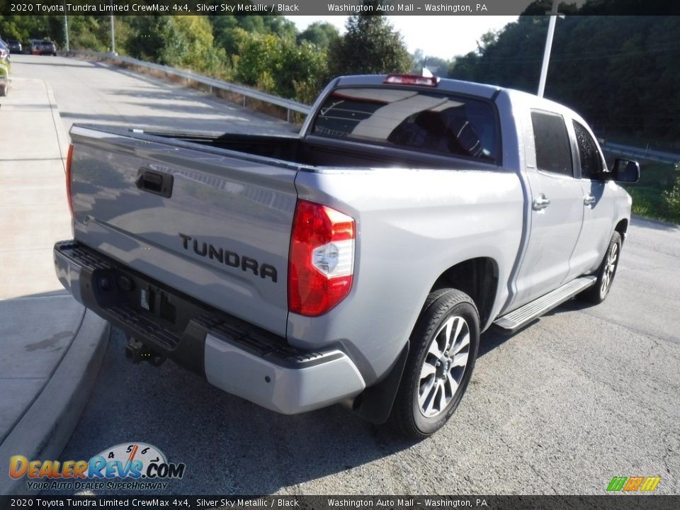 2020 Toyota Tundra Limited CrewMax 4x4 Silver Sky Metallic / Black Photo #22