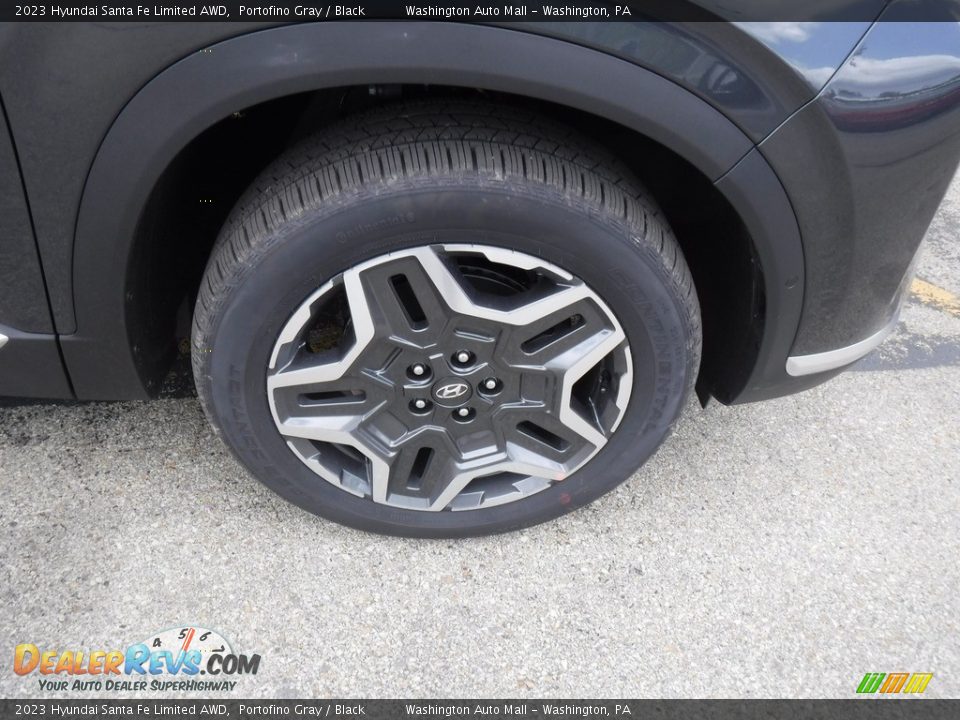 2023 Hyundai Santa Fe Limited AWD Portofino Gray / Black Photo #4