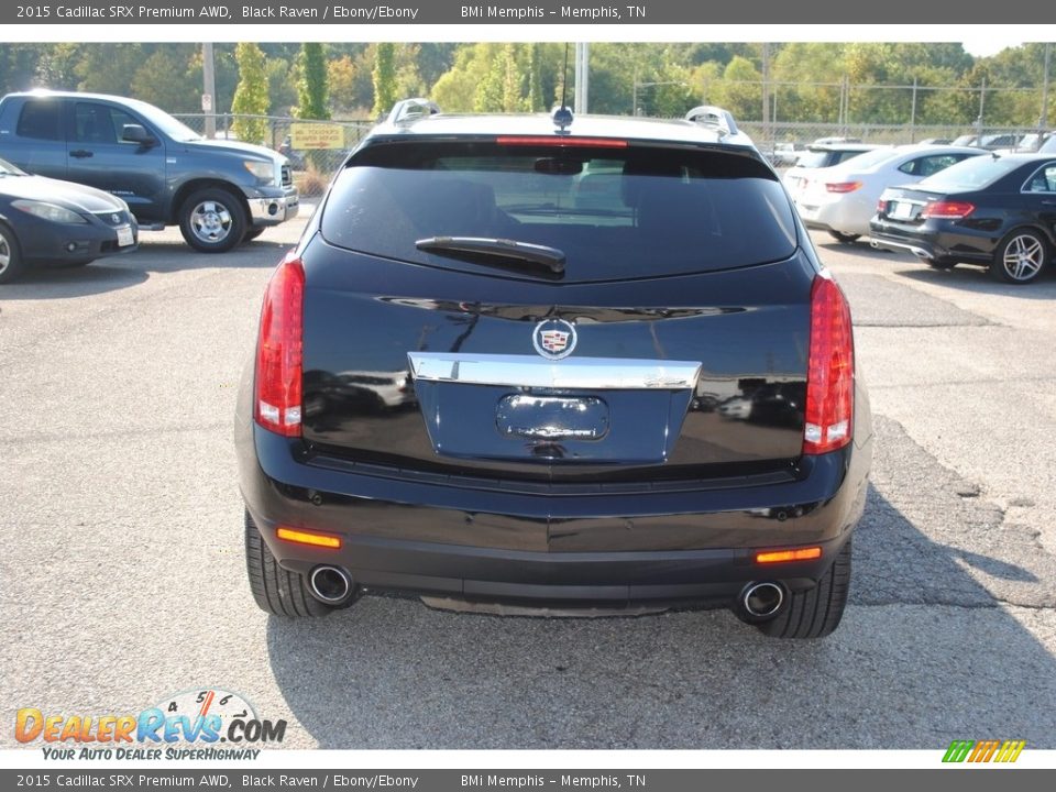 2015 Cadillac SRX Premium AWD Black Raven / Ebony/Ebony Photo #4