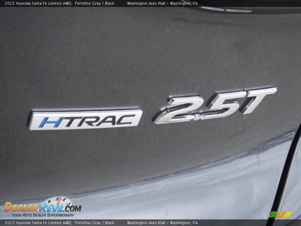 2023 Hyundai Santa Fe Limited AWD Portofino Gray / Black Photo #8