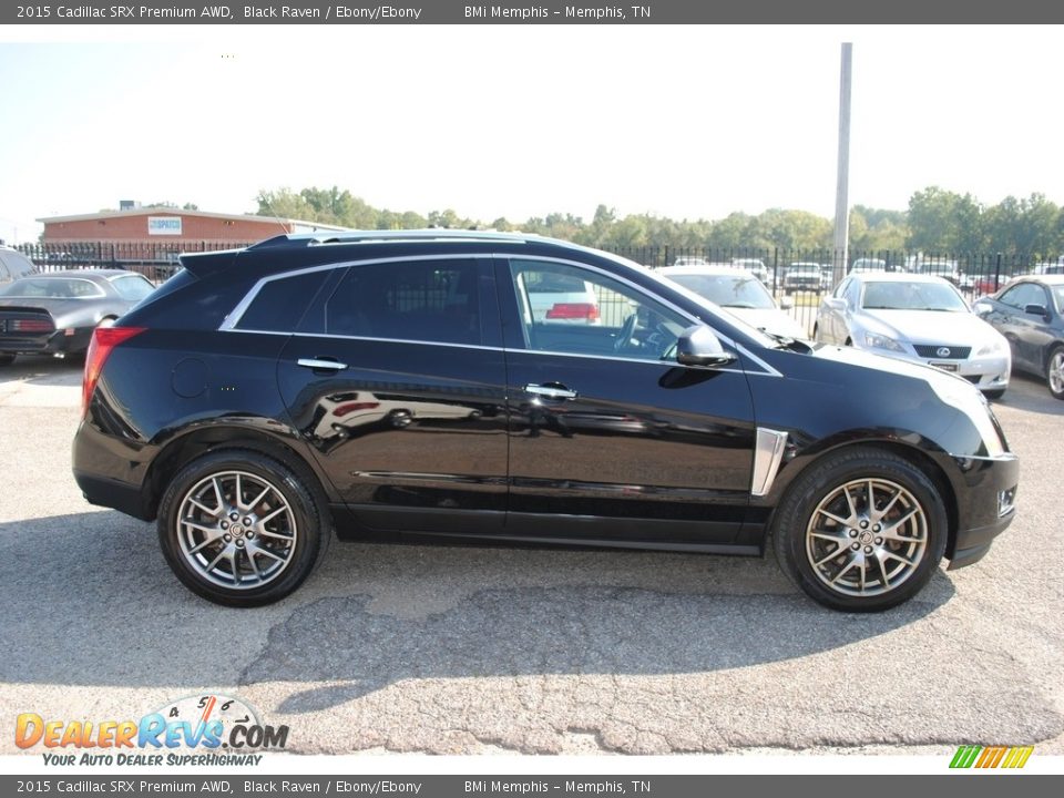 2015 Cadillac SRX Premium AWD Black Raven / Ebony/Ebony Photo #6