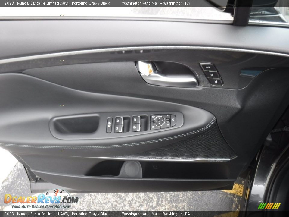 2023 Hyundai Santa Fe Limited AWD Portofino Gray / Black Photo #10