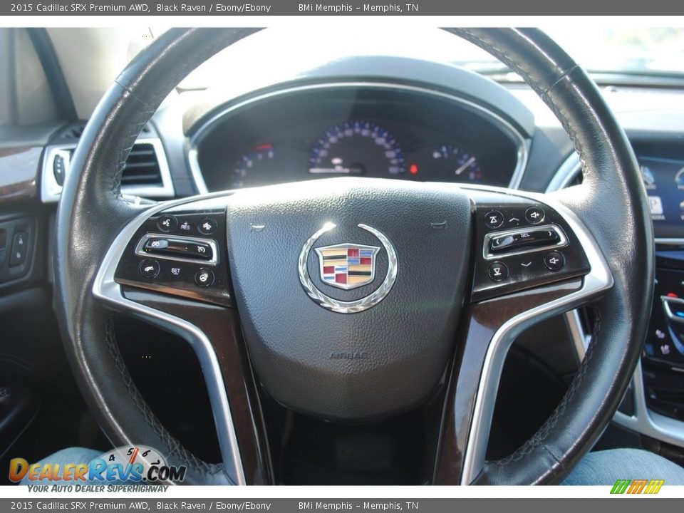 2015 Cadillac SRX Premium AWD Black Raven / Ebony/Ebony Photo #12