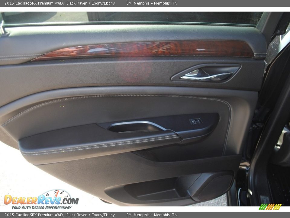 2015 Cadillac SRX Premium AWD Black Raven / Ebony/Ebony Photo #23