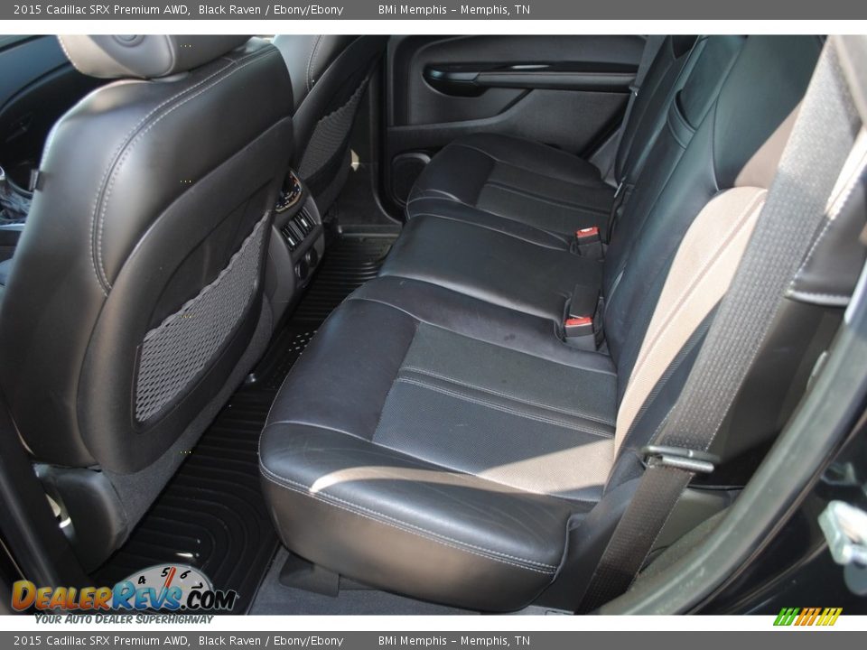 2015 Cadillac SRX Premium AWD Black Raven / Ebony/Ebony Photo #24