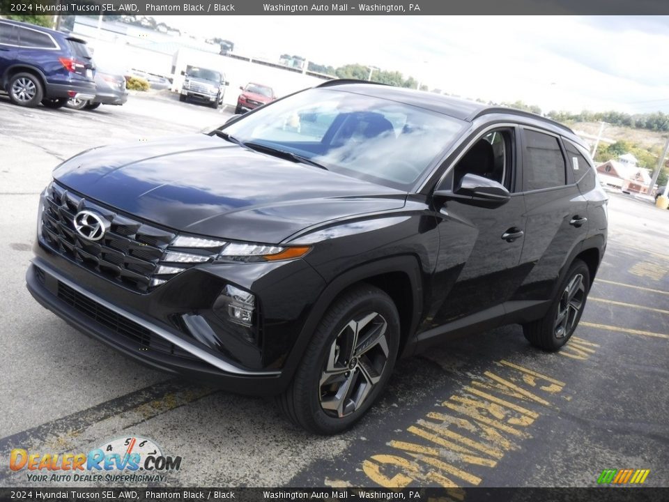 2024 Hyundai Tucson SEL AWD Phantom Black / Black Photo #5